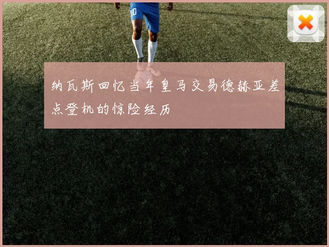 纳瓦斯回忆当年皇马交易德赫亚差点登机的惊险经历